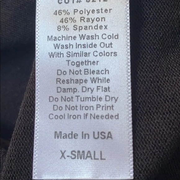 NWT Project Social T Hanging On Tie-Cuff Top - Picture 4 of 4